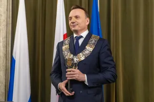 Prezydent Łukasz Gibała złożył ślubowanie