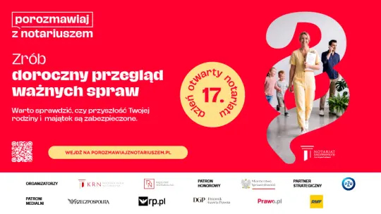 Porozmawiaj z notariuszem podczas 17. Dnia Otwartego Notariatu