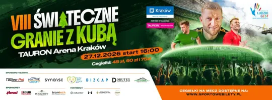 Świąteczne Granie z Kubą 27 grudnia w TAURON Arenie Kraków