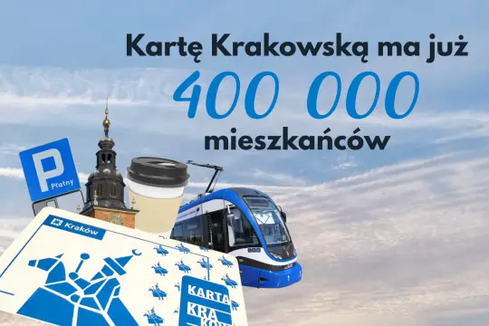 Kartę Krakowską ma już 400 tysięcy mieszkańców
