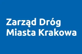 Logo Zarządu Dróg Miasta Krakowa.