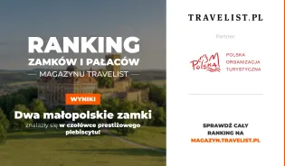 Ranking zamków i pałaców w Małopolsce z wynikami plebiscytu.