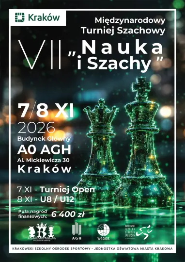 Szach-mat na AGH, czyli VII Międzynarodowy Turniej „Nauka i Szachy”