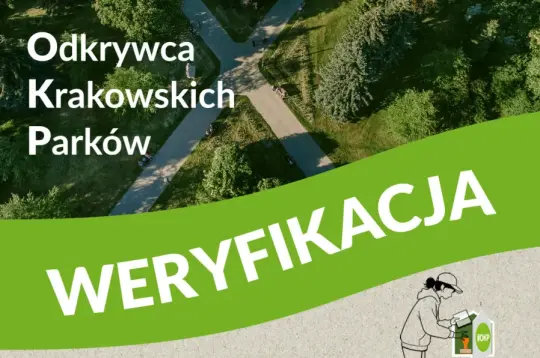 Odkrywanie Krakowskich Parków, informacje o weryfikacji i odbiorze odznaki.