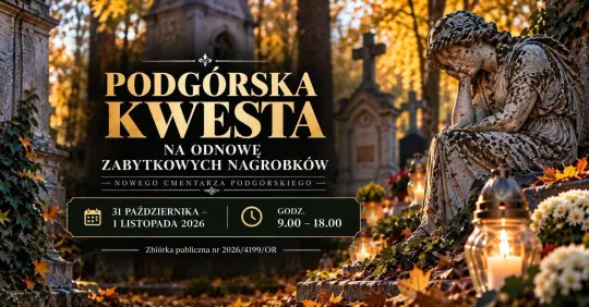 Kwesta na renowację nagrobków w Podgórzu
