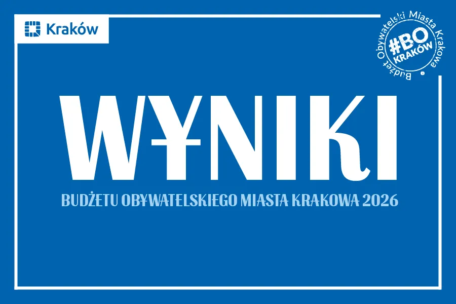 Wyniki Budżetu Obywatelskiego Miasta Krakowa 2026.